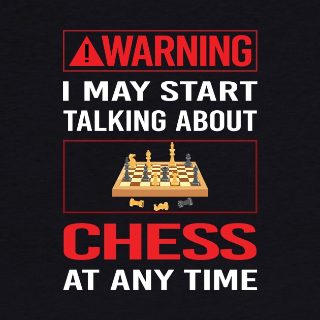 Red Warning Chess by Happy Life